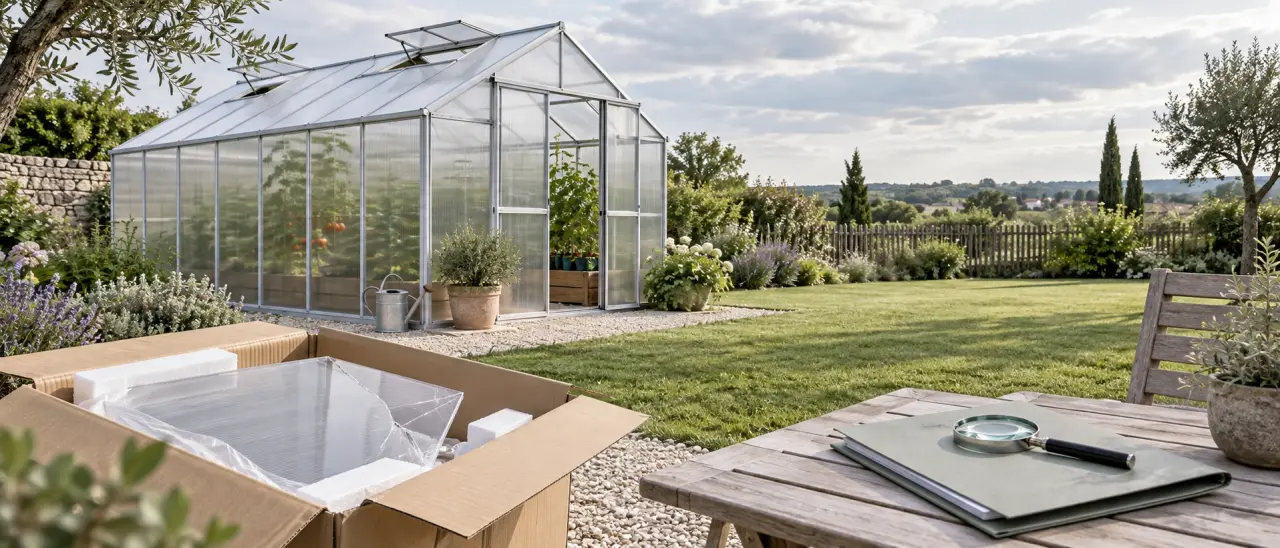 Ma Serre de Jardin : avis clients, casse à la livraison et garanties à vérifier