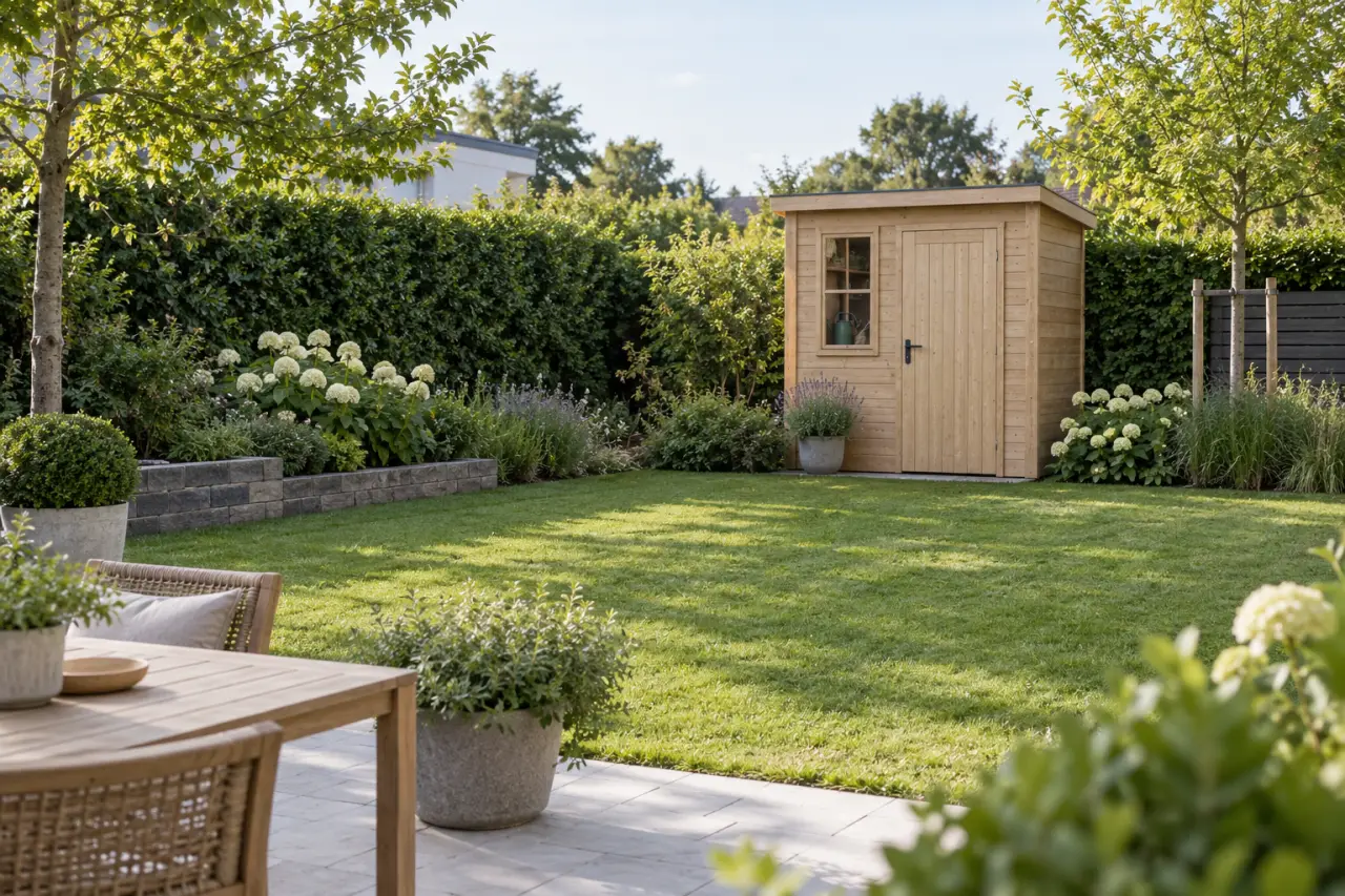 Petit abri de jardin : moins de 5 m² pour ranger sans encombrer