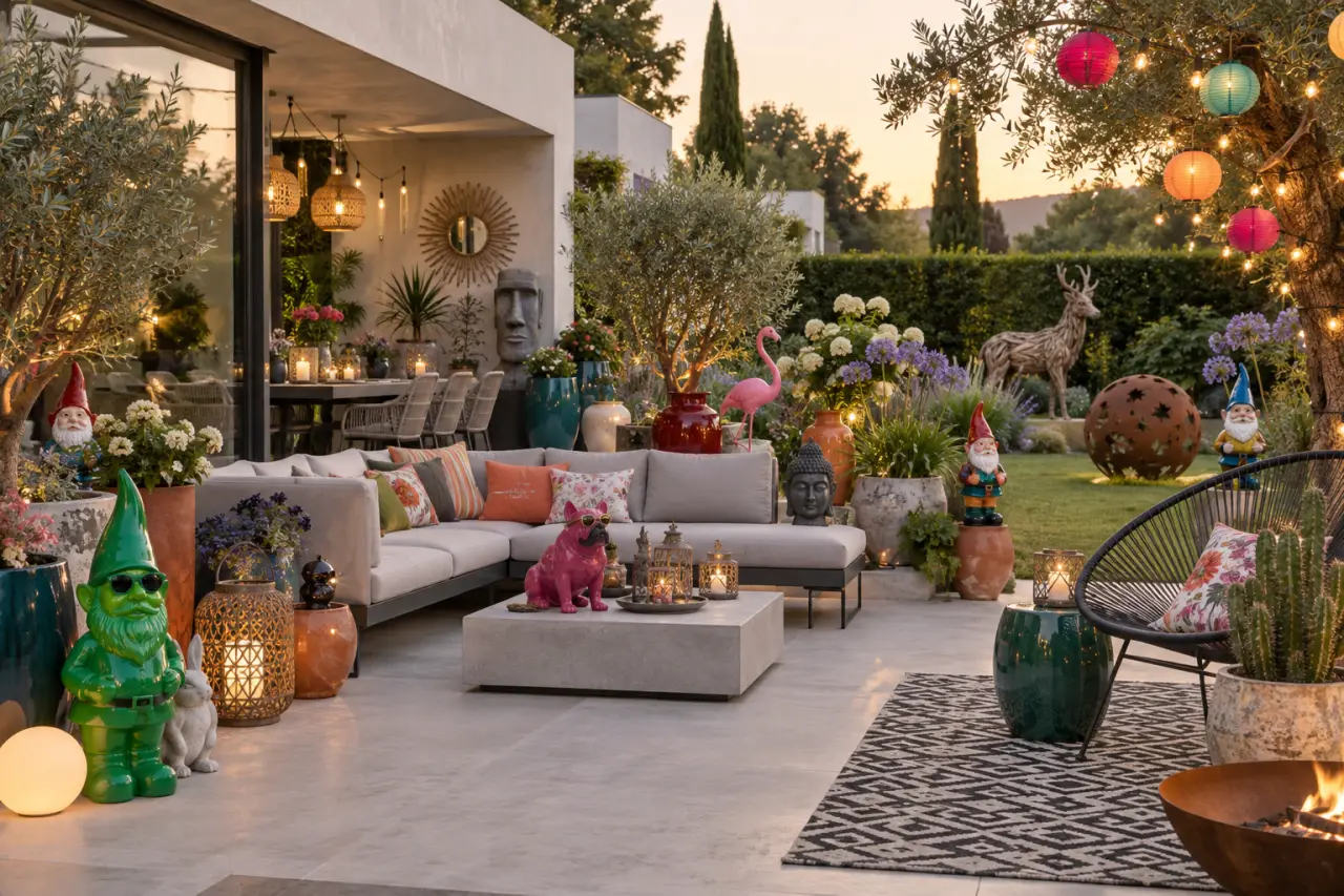 Décoration de jardin moderne : le faux pas qui surcharge votre extérieur